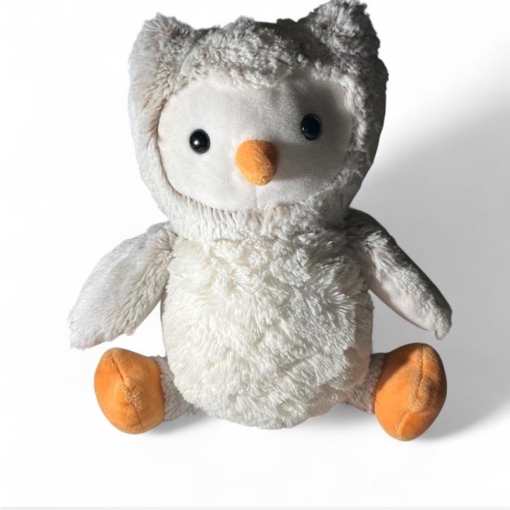 Target Plush Owl Stuffed Animal - White and Orange